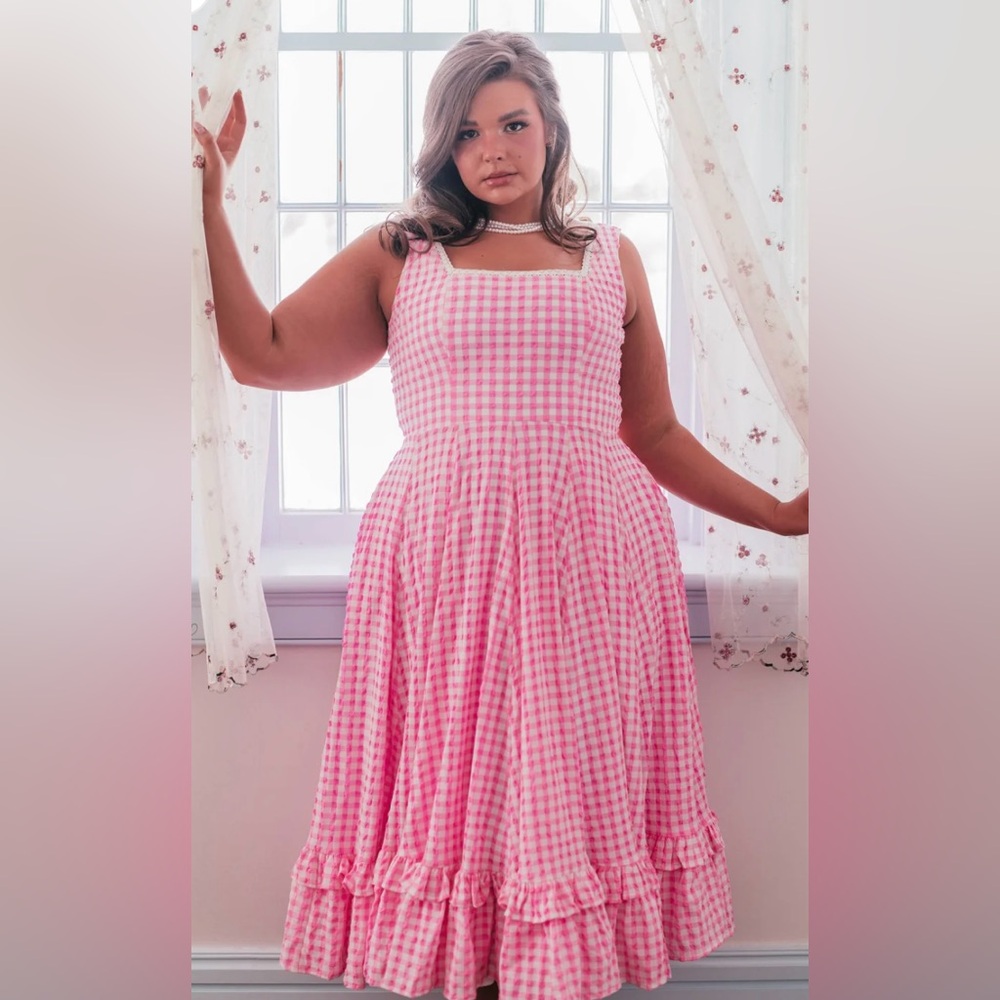 NWOT Jessakae Daze dress in pink 1XL